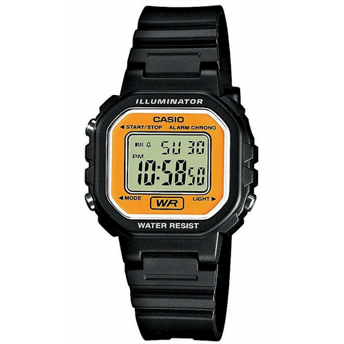 Image of Casio LA-20WH-9AEF retro dameur i sort